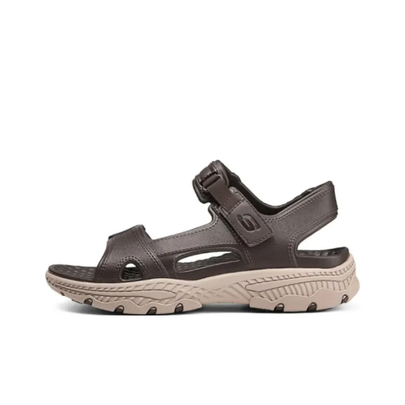 Skechers CRESTON ULTRA Beach Sandals Men's Chocolate-0