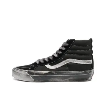Vans Og Sk8Hi Lx 'Stressed Black White' Women's