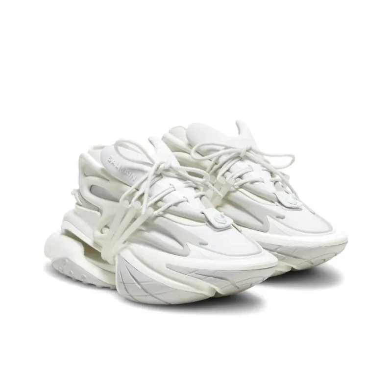 BALMAIN Unicorn Lace Up Chunky Sneakers Women's-2