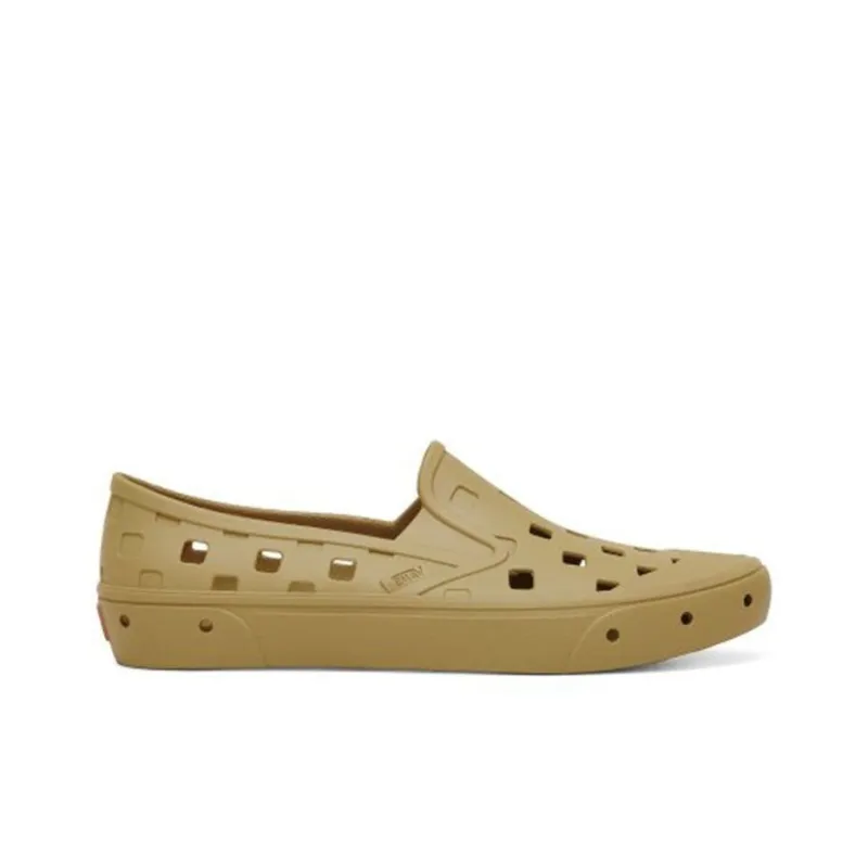 Vans Trek Slip On Low Tops Casual Skateboarding Shoes Unisex Yellow-1