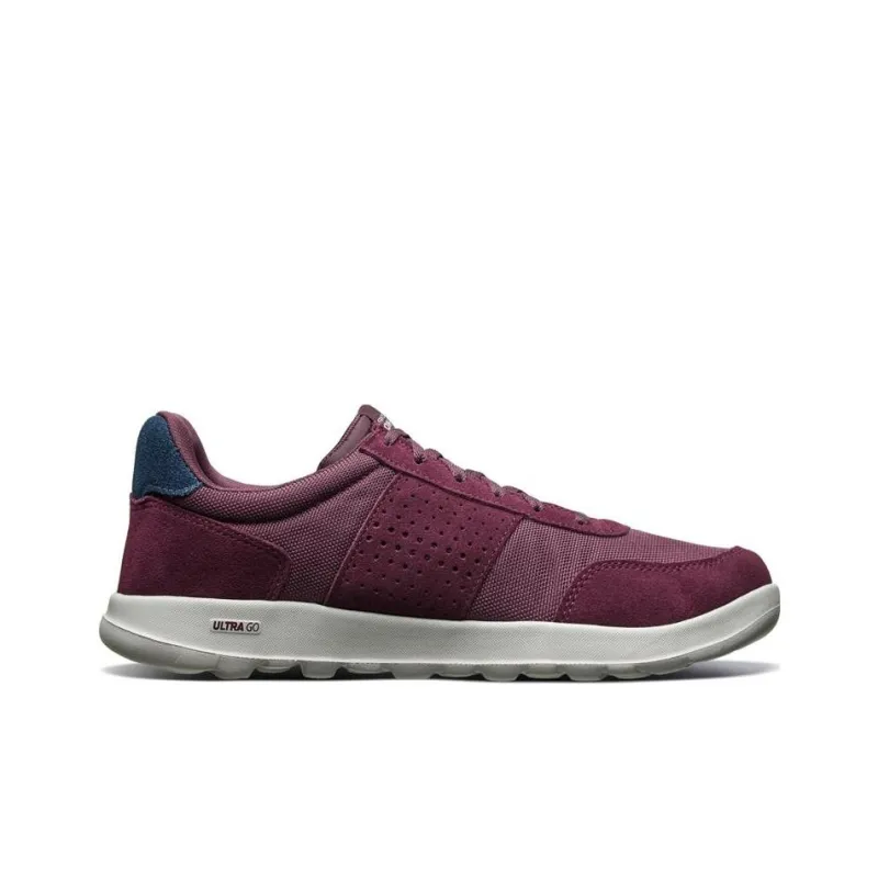 Skechers GO WALK Lite Lite Anti-Slip Wear-Resistant Low-Top Casual Shoes Men Burgundy-1