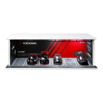 Kavi Garage Scenario 1/64 Simulation Alloy Car Model Accessories