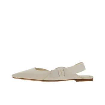 FERRAGAMO Vara Bow detailing Leather Ballerinas