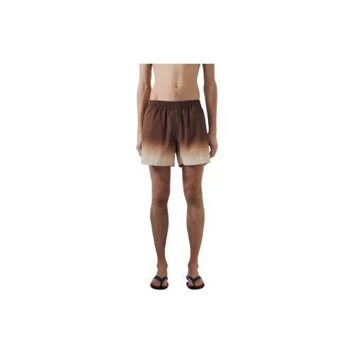 GIMAGUAS Swimming Shorts Men Caramel