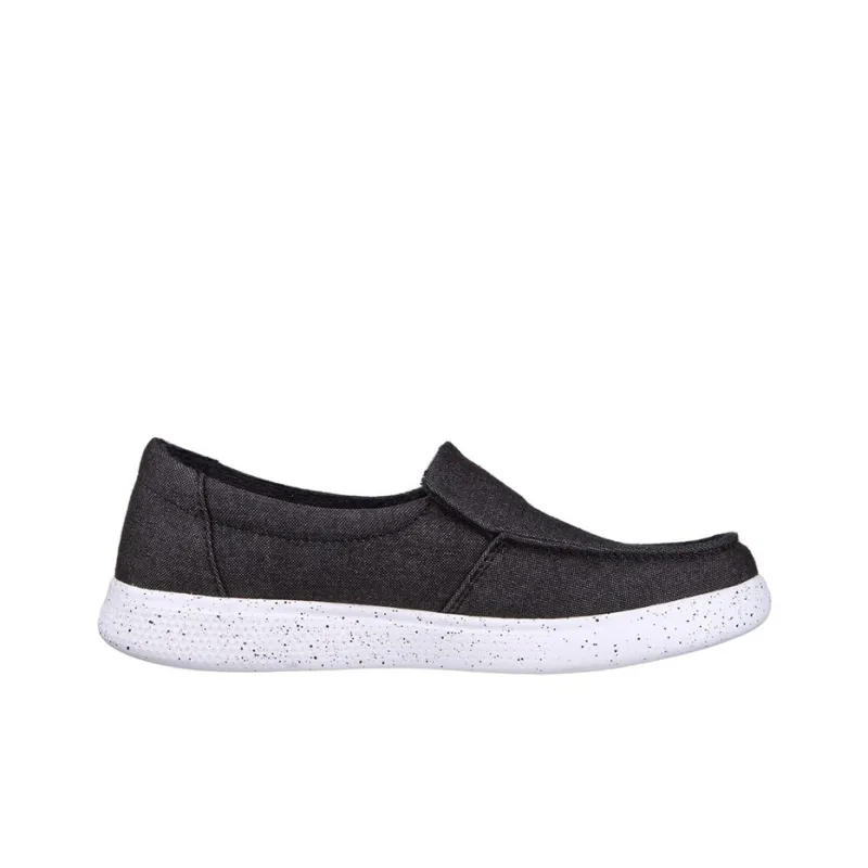 Skechers Bob's Skipper-Delightful Cushioned Wear-Resistant Lightweight Low-Top Casual Shoes Women's Black-1