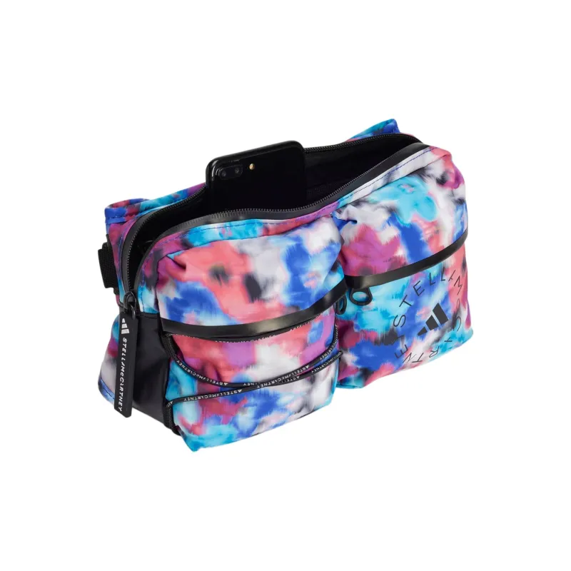 Adidas Stella McCartney Collaboration Recycled Polyester Fanny Pack Regular Women's Blue Pink-2