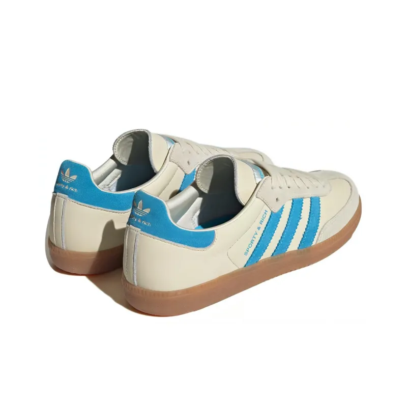 Adidas Samba Og Sporty & Rich Cream Blue-2