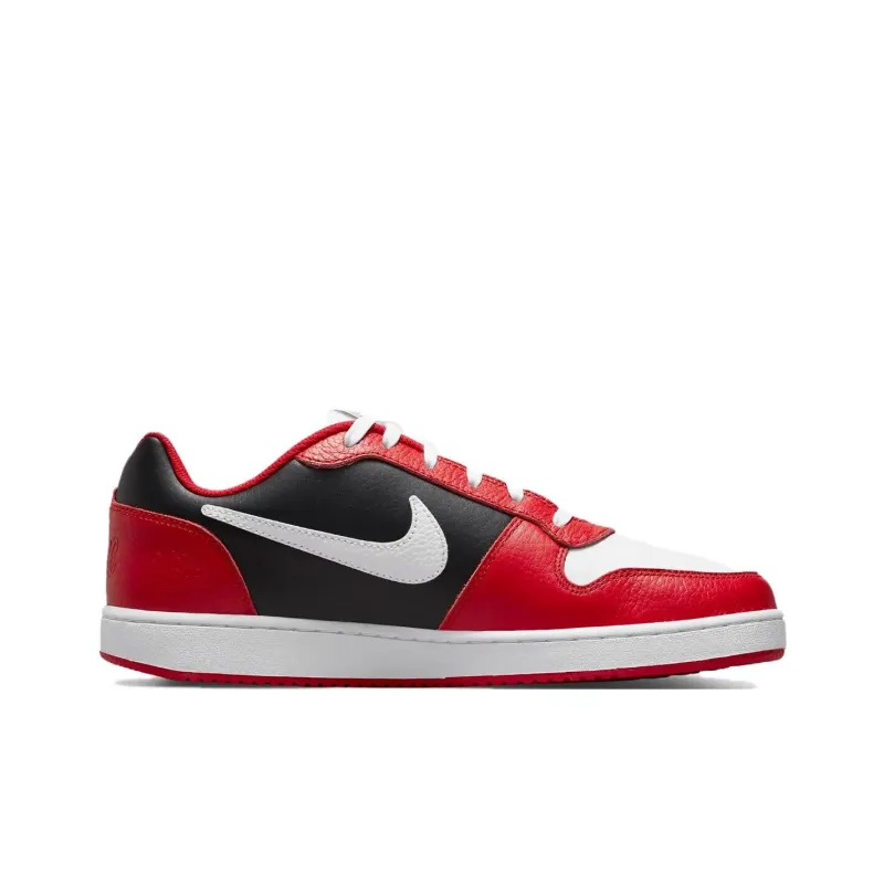 Nike Ebernon Low Prm White University Red Black-1