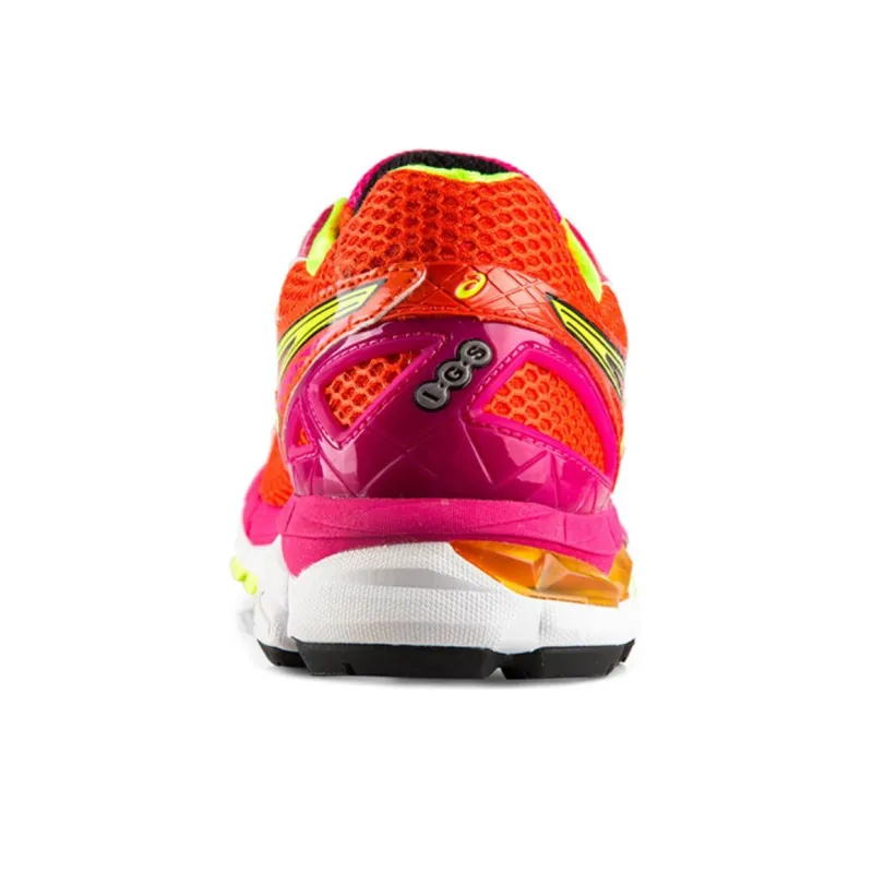 Asics GT-2000 3 Durable Breathable Low-Top Running Shoes Women's Flame Red-4