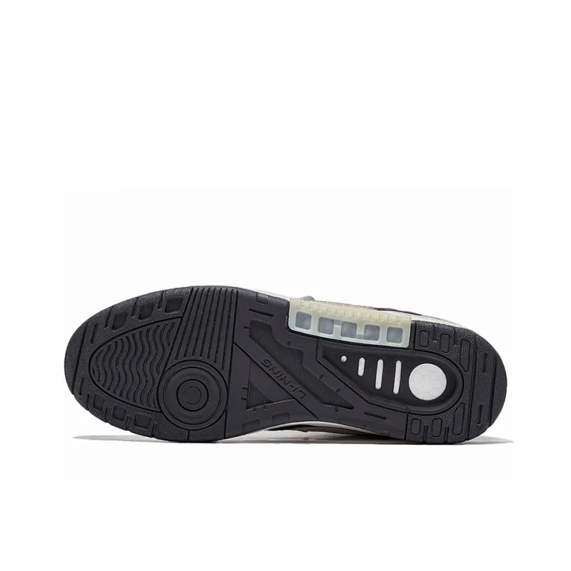 LiNing RSR 101 Anti-Slip And Wear-Resistant Lightweight Low-Top Skateboard Shoes Men's Coffee Brown-4