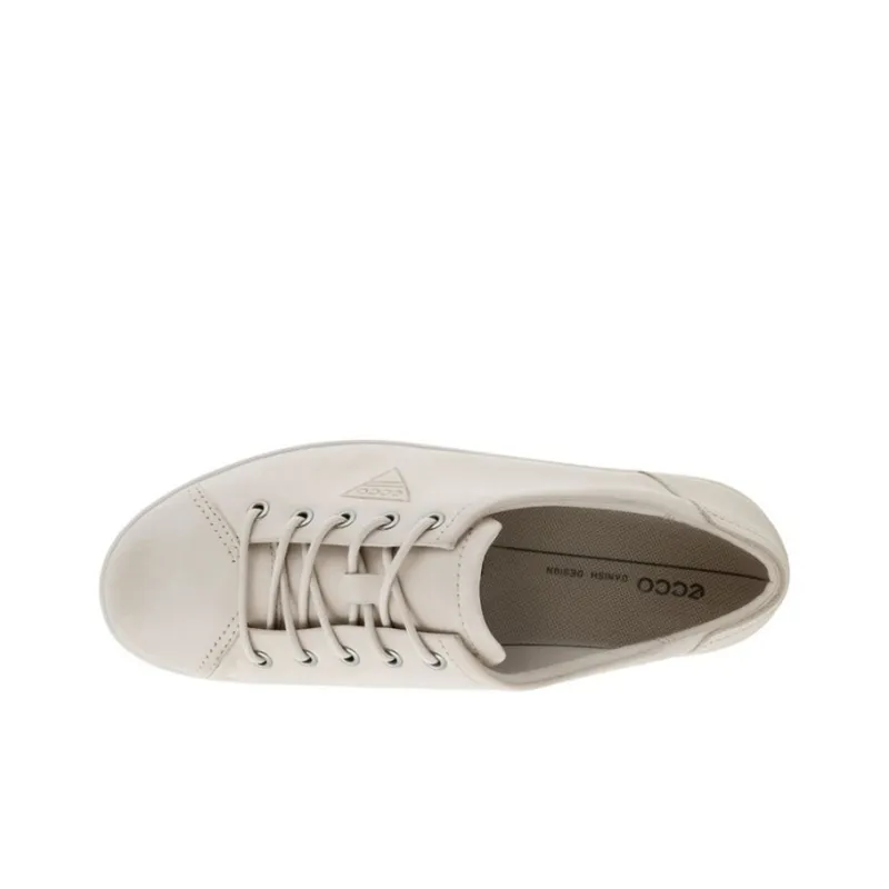 Ecco Soft Cool Size 2 Stylish Skateboarding Shoes Women's Beige-4