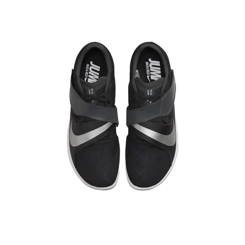 Nike Air Zoom Rival Jump Spikes 'Black Metallic Silver'-3