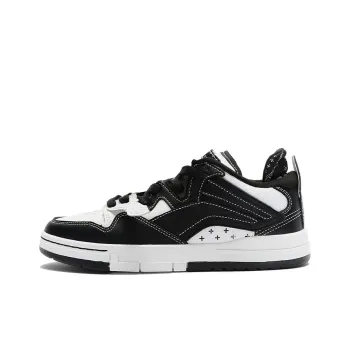 SMFK x LiNing Wave Pro Low Top Skateboard Shoes Men's Black White
