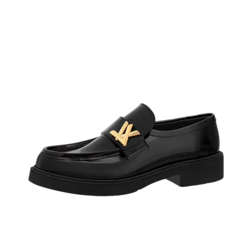 LOUIS VUITTON Lv Academy Loafers 'Black' Women's