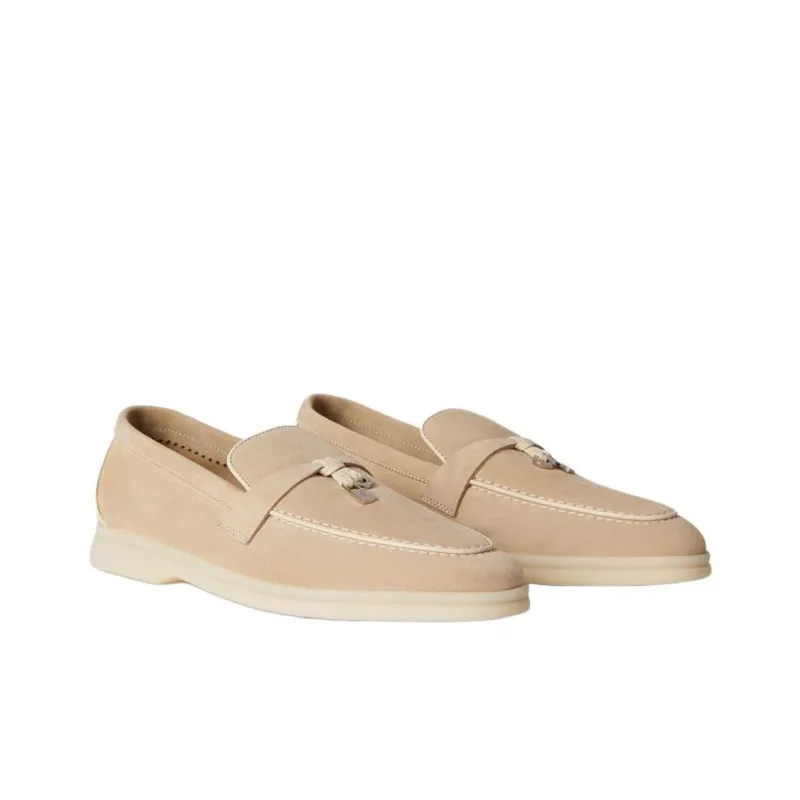 Loro Piana Summer Charms Walk Casual Single Shoes Women's Windy Hill-2