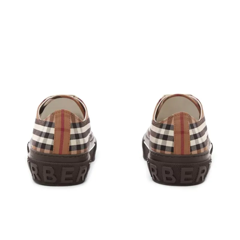 Burberry Check-print Low-top Sneakers-3