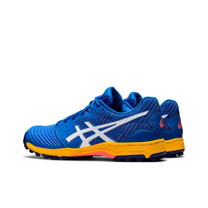 Asics Field Ultimate FF Cushioning Anti-Slip And Wear-Resistant Low-Top Training Shoes Blue White-3