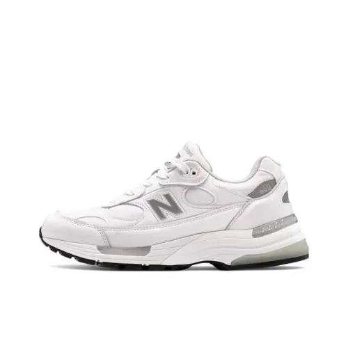 New Balance 992 MiUSA White Silver