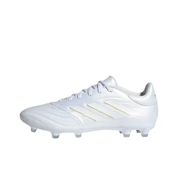 Adidas COPA PURE 2 FG Rubber Long Studs Firm Ground Anti Slip Wear Resistant Soccer Shoes Unisex White