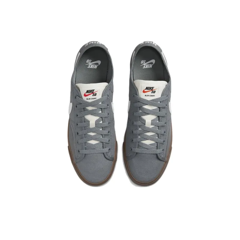 Nike Sb Blazer Court 'Cool Grey Gum'-3