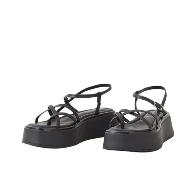 VAGABOND SHOEMAKERS Strap Sandals 5cm Women's Black-2
