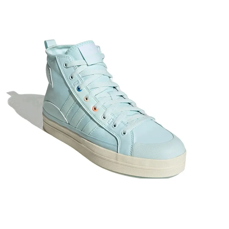 Adidas Neo City Canvas Hi 'Blue White'-2