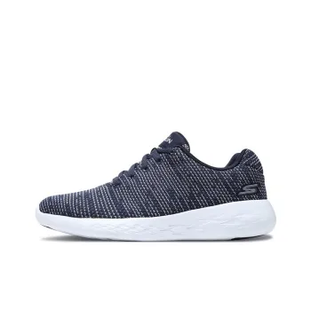 Skechers GO RUN 600 Low-Top Running Shoes Women's Blue White