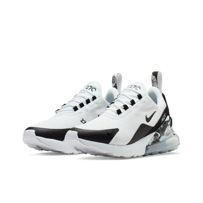 Nike Air Max 270 Floral White Black Women's-2