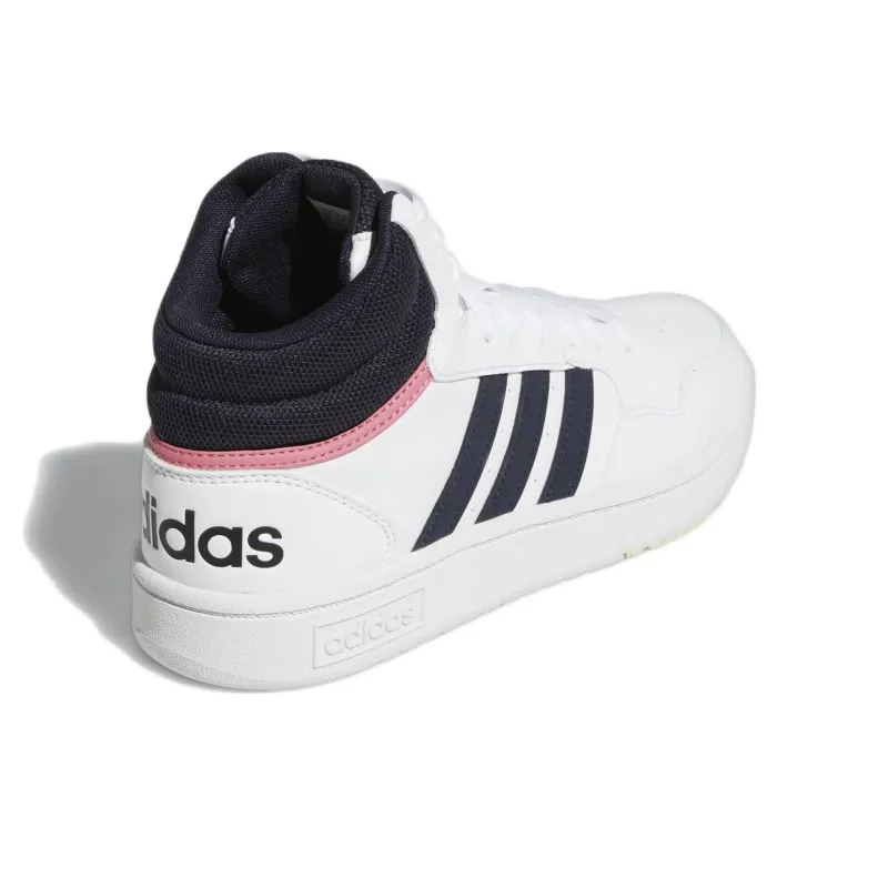 Adidas Hoops 3.0 Mid Classic Cloud White Legend Ink Women's-3