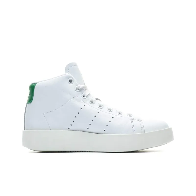 Stan Smith Women's Adidas Originals Bold Mid 'White Green' Women's-1