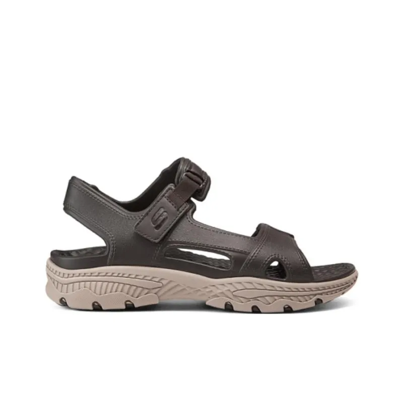 Skechers CRESTON ULTRA Beach Sandals Men's Chocolate-1