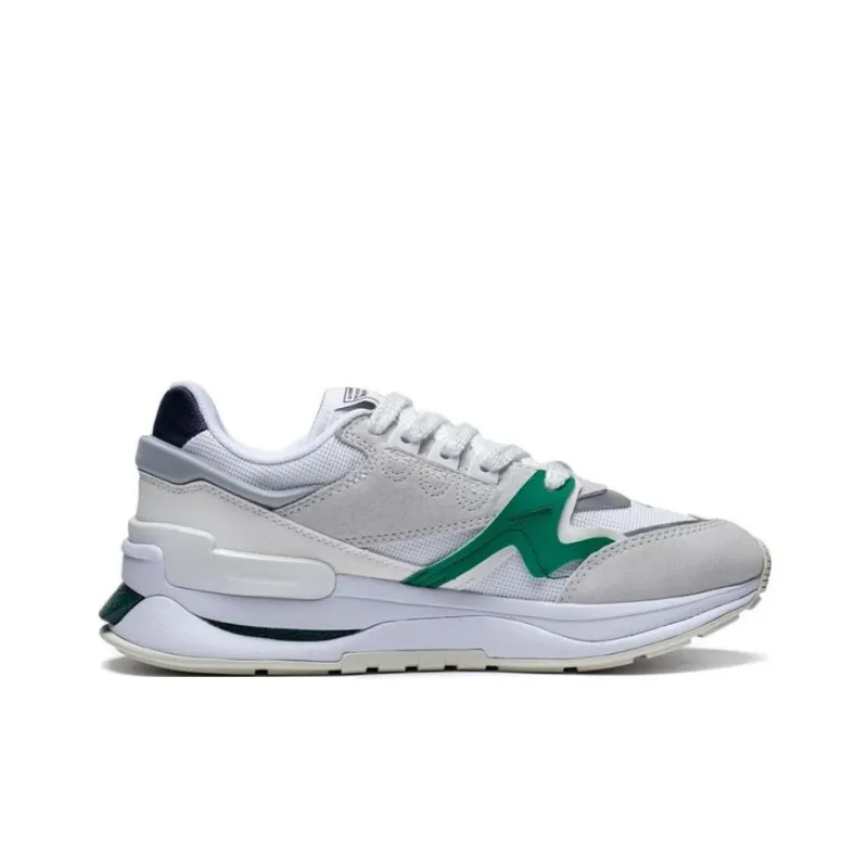 LiNing 001 Innocence V2 Original Aspiration V2 Abrasion Resistant Breathable Low Top Sports Casual Shoes White Green-1