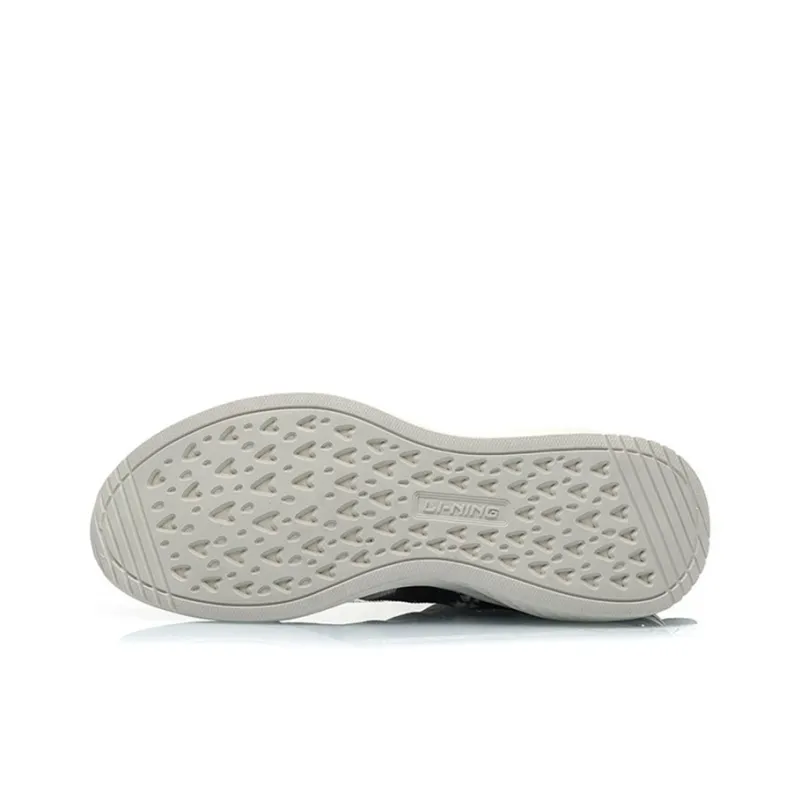 LiNing CF Chen Peng New York Fashion Apparel Weekly Runway Non-slip Lightweight Low-Top Casual Shoes Men's Black White-4