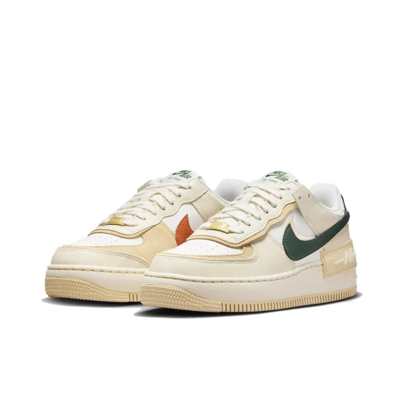 Nike Air Force 1 Low Shadow Coconut Milk Fir Women's-2