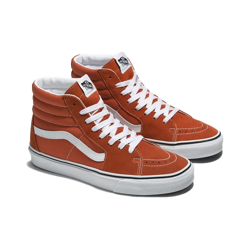 Vans Color Theory Sk8 Hi 'Red White'-2
