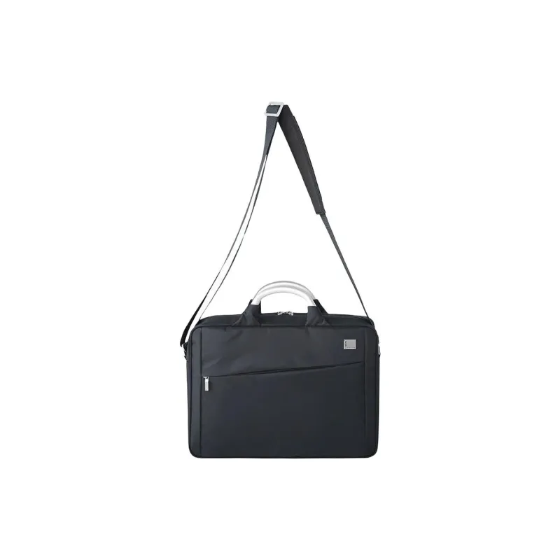 LEXON Polyester Laptop Bag Shoulder Bag Crossbody Bag Handbag Medium Size Men's Blue Black-4