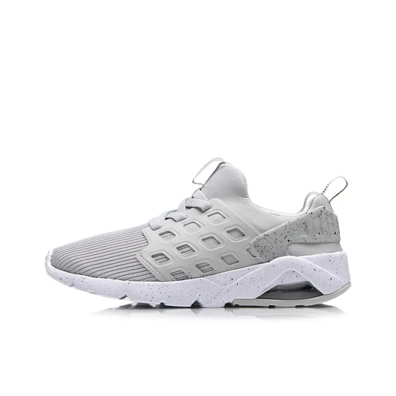LINING Bubble Casual Shoes Women's Low Top Gray White-0