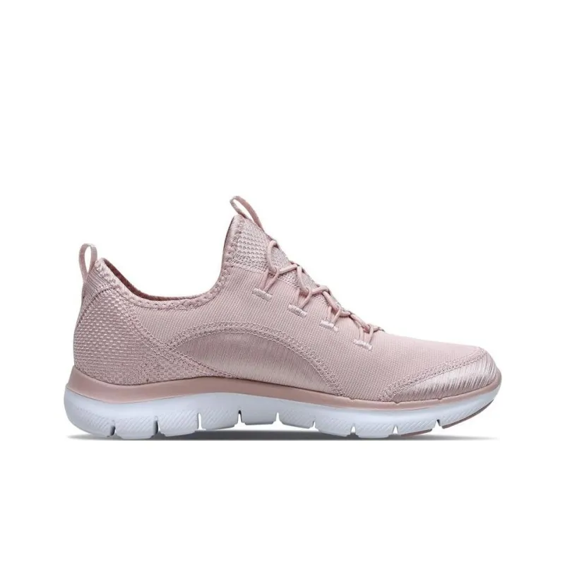 Skechers Flex Appeal 2.0 Anti-Slip And Wear-Resistant Lightweight Low-Top Sports Casual Shoes Women's Light Pink-1