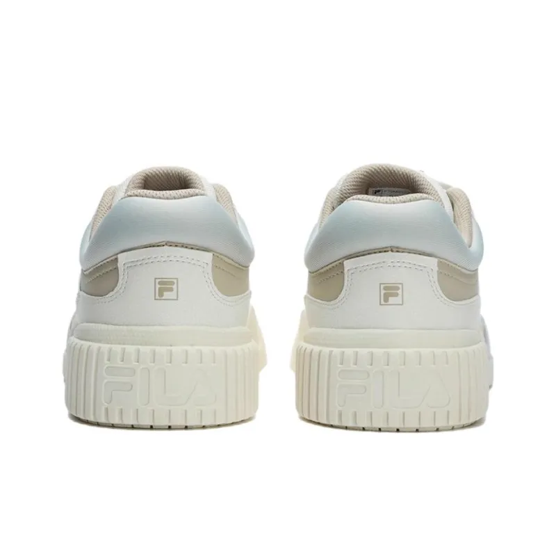 FILA Blocks Shoes 'White Beige Grey' Women's-4