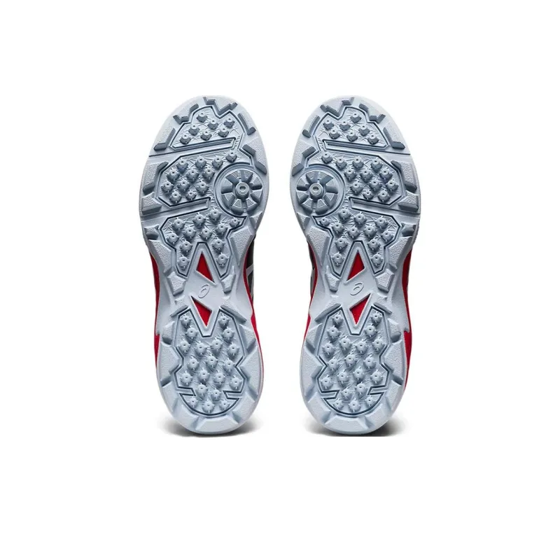 Asics Gel-Peake 1 Cushioning Anti-Slip And Wear-Resistant Low-Top Training Shoes Women's Black Gray Red-4