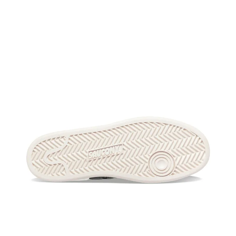 Saucony Jazz Court High White Black Yellow-3
