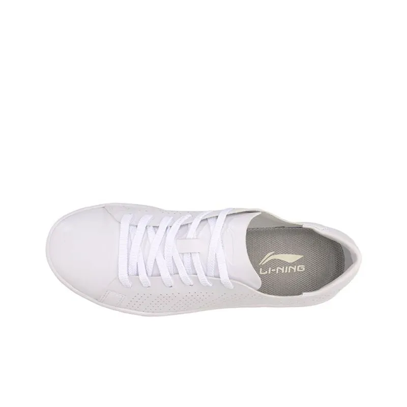 LINING Eternity Skateboard Shoes Women's Low-Top White-3