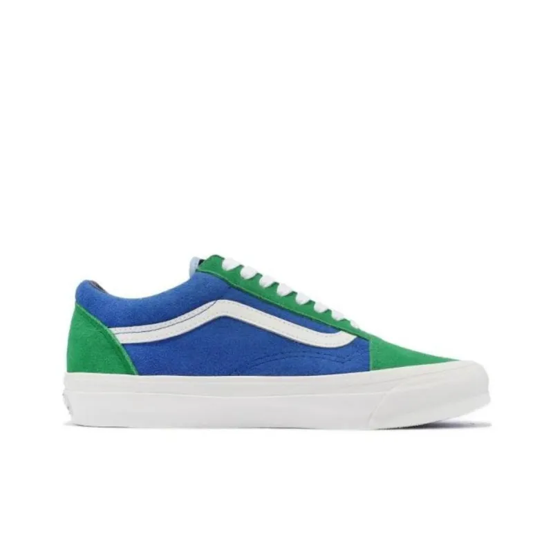 Vans Og Old Skool Lx 'Off The Wall Green Yellow'-1