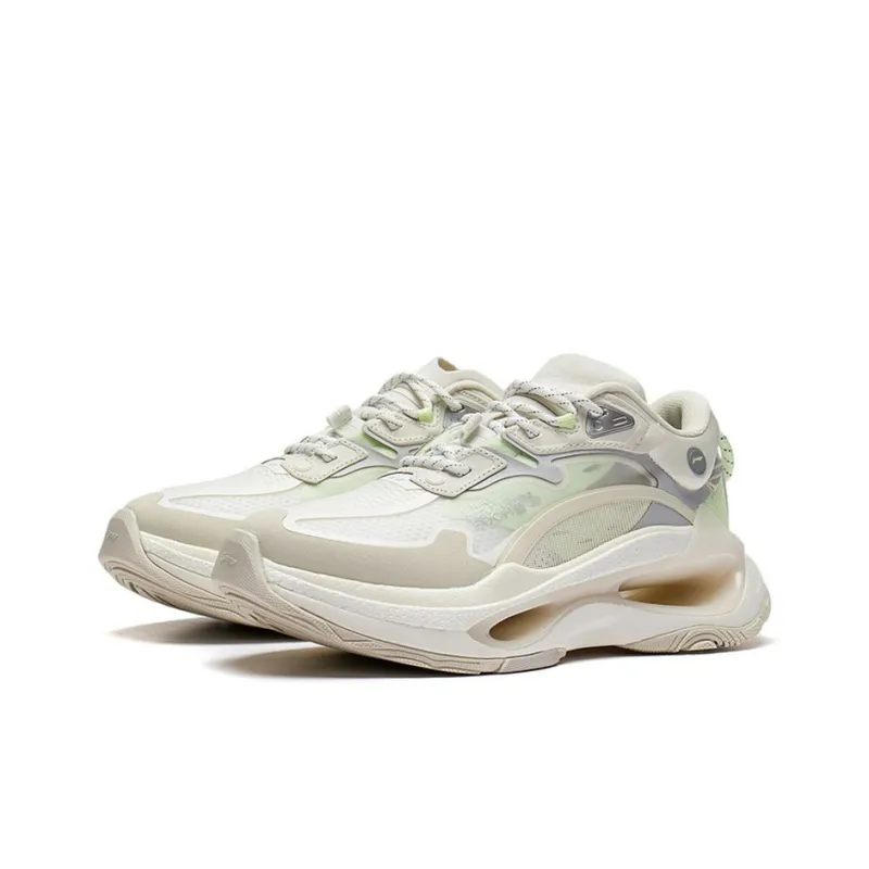 LiNing Beyond Infinity Low Top Casual Shoes Women's Pearl White-2