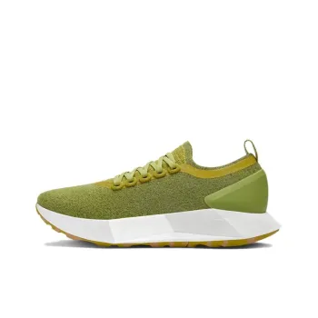 Allbirds Wool Flyer Mizzle Cushioned Slip-Resistant Low-Top Running Shoes Women's Seaweed Green
