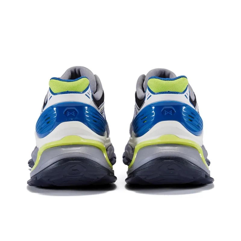LiNing Furious Rider BOW Anti Slip Wear Resistant Low Top Casual Shoes Men's Blue Green-4