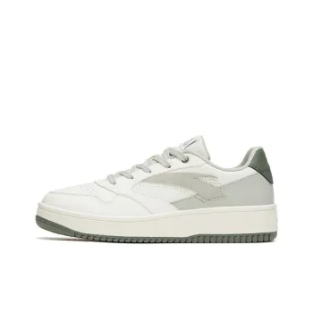 Anta Life Collection 0 Sensitivity Anti Slip And Wear Resistant Lightweight Low Top Skateboard Shoes Women's White Gray