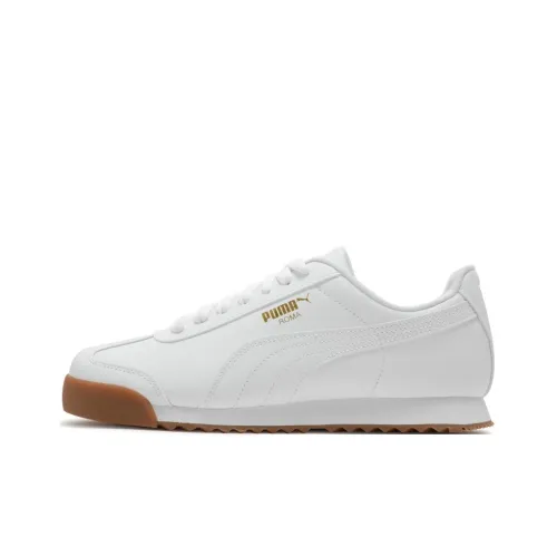 PUMA Roma Casual Shoes Unisex Low-Top White