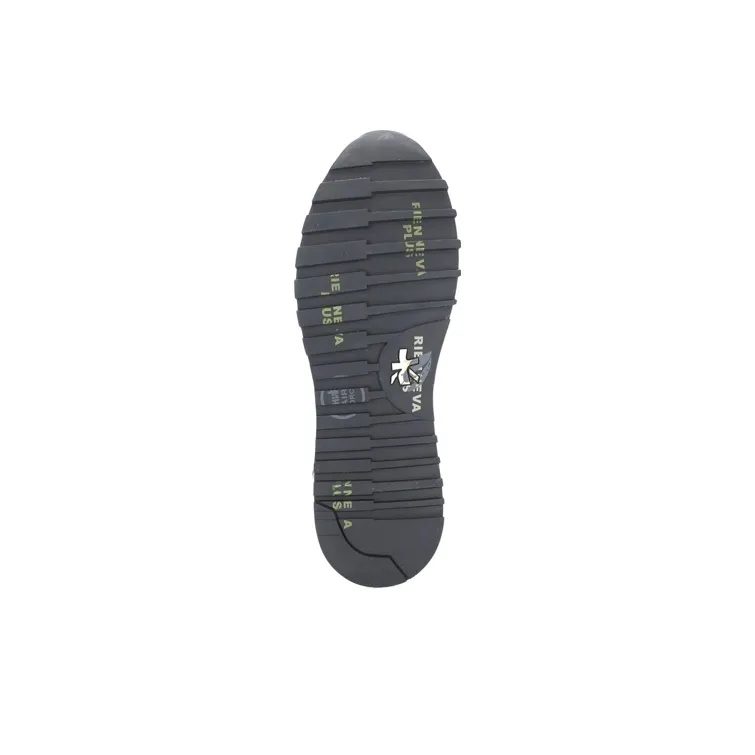 PREMIATA Lucy Cushioning Wear-Resistant Low-Top Casual Shoes Women's Black White-5