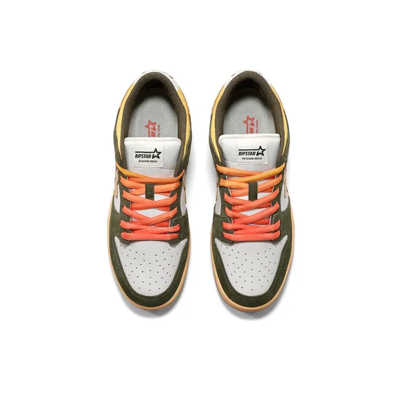 RIPSTAR Anti Slip Wear Resistant Low Top Skateboard Shoes Unisex Sunset Park-4
